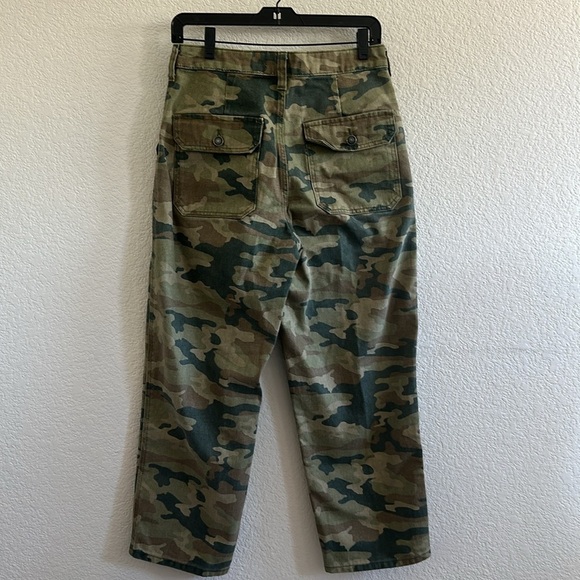 We The Free by Free People Remy Crop Camo Pants - Picture 6 of 9